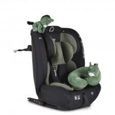 Moni ISAFE autósülés ISIZE és ISOFIX ülésemelővé alakítható 76-150cm ZÖLD gyerekülés