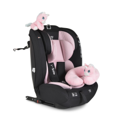Moni Isafe I-Size gyerekülés (76-150 cm) - Rózsaszín gyerekülés