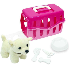 Moni Kiskutya hordozóval és kiegészítőkkel - pink plüssfigura