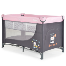 Moni Moni Tommy 2 szintes utazóágy (60x120) - Rózsaszín utazóágy