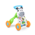Moni MUSIC PUSH WALKER 2in1 járássegítő zebrás