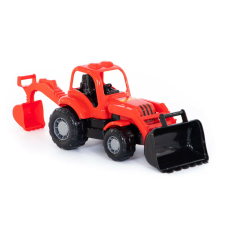 Moni Polesie 44785 hardy traktor-kotrógép autópálya és játékautó
