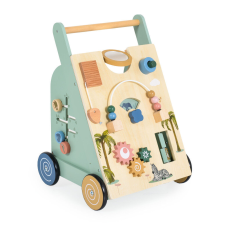 Moni Toys Fa interaktív járássegítő - Pasztel tili toli