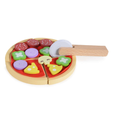 Moni Toys Fa játék pizza szett 22 dbos konyhakészlet