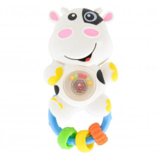 Moni Toys Interaktív csörgő, hang és fényhatásokkal - Boci csörgő