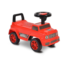  Moni Toys Speed zenélős bébitaxi - piros lábbal hajtható járgány