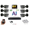  Monitorrs Security - 4K AI IP kamerarendszer 6 kamerával 8 Mpix GT - 6379K6