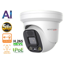 Monitorrs Security - AI Active IP kamera 5 Mpix WT - 6077 megfigyelő kamera