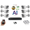  Monitorrs Security -  AI IP kamerarendszer 6 kamerával 5 Mpix - 6372K6 (Monitorrs Security)