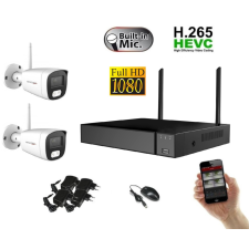 Monitorrs Security - Wifi IP kamerarendszer 2 kamerával 2 Mpix. - 6122k2 megfigyelő kamera
