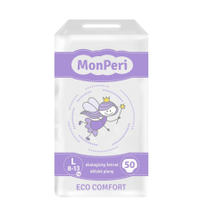  MonPeri ECO comfort L eldobható pelenka (8-13 kg), 50 db pelenka