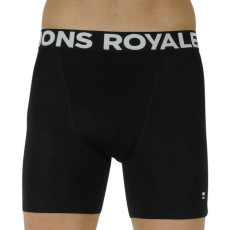Mons Royale Fekete merinó  férfi boxeralsó (100088-1169-001) M