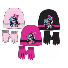 Monster High gyerek sapka + kesztyű szett 52 Cm (Fekete) gyerek sapka