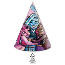 Monster High Parti kalap, csákó 6 db-os FSC party kellék