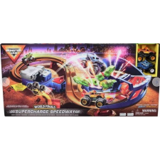 Monster Jam Supercharge Speedway Playset ( ) autópálya és játékautó