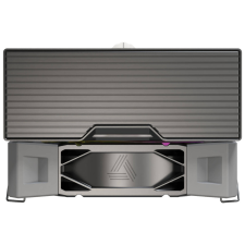  Montech NX400 Black CPU hűtő, ARGB – 120 mm, fekete (NX400 BLACK ARGB) hűtés