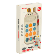  Montessori szenzoros játék babáknak telefon gombokkal emberi készségfejlesztő