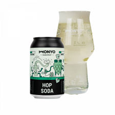 MONYO Brewing Co Monyo Hop Soda 0,33l DRS üdítő, ásványviz, gyümölcslé