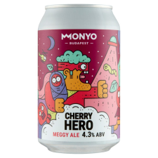  Monyo Cherry Hero 0,33l 4,3% sör