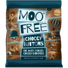MOO-FREE Moo Free vegán, gluténmentes csokoládé cseppek 25 g csokoládé és édesség