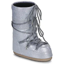 Moon Boot Hótaposók MB ICON GLITTER Ezüst 27 / 30 gyerek csizma, bakancs