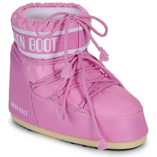 Moon Boot Hótaposók MB ICON LOW NYLON Rózsaszín 39 / 41 női csizma, bakancs
