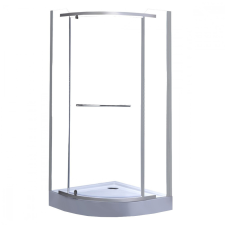  Moon TR 80x80 cm íves zuhanykabin zuhanytálcával kád, zuhanykabin