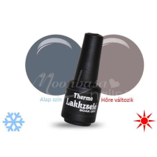 Moonbasanails Thermo Lakkzselé - 418 - sötét szürke - világos szürke műköröm zselé