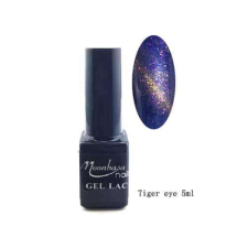Moonbasanails Tiger Eye lakkzselé - 805 - indigo műköröm zselé