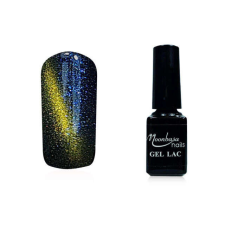 Moonbasanails Tiger Eye lakkzselé - 810 - perzsakék lakk zselé