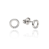 MoonDiamond 30-71050-1255 - MoonDiamond gyémánt kővel díszített 14 karátos arany fülbevaló stekkeres zárral