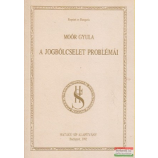  Moór Gyula - A jogbölcselet problémái társadalom- és humántudomány