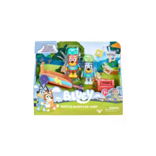 MOOSE TOYS Bluey 7 részes Gokart készlet 2 db figurával (BLU17357) játékfigura