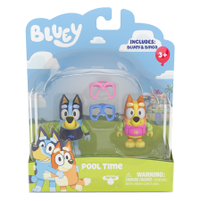 MOOSE TOYS Bluey Medence party figuraszett (BLU13039) játékfigura