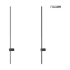 Moosee Ombre 120 Fali Lámpa Szett Acél Fekete LED Minimalista (2 db)