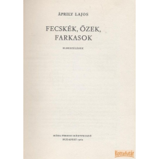 Móra Fecskék, őzek, farkasok irodalom