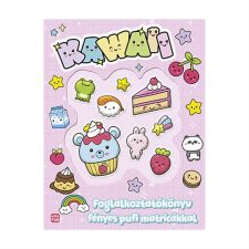 Móra Kawaii Foglalkoztatókönyv fényes pufi matricákkal kreatív és készségfejlesztő