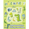 Móra Kiadó Dinoszauruszok - Foglalkoztatókönyv fényes pufi matricákkal