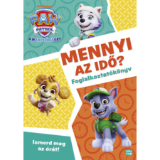 Móra Kiadó - Mancs Őrjárat - Mennyi az idő? - Foglalkoztatókönyv - Ismerd meg az órát! gyermek- és ifjúsági könyv