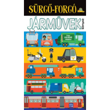 Móra Kiadó Sürgő-forgó járművek könyve gyermek- és ifjúsági könyv
