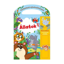 Móra Könyvkiadó Hordozható rejtvénykönyvem - Állatok gyermek- és ifjúsági könyv