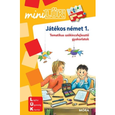 Móra Könyvkiadó Játékos német 1. - miniLÜK gyermek- és ifjúsági könyv