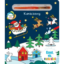 Móra Könyvkiadó Karácsony - Ecset, víz, varázslat kreatív és készségfejlesztő