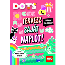 Móra Könyvkiadó Lego Dots - Tervezz saját naplót! - Több mint 200 matrica! kreatív és készségfejlesztő