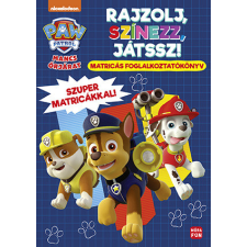 Móra Könyvkiadó Mancs Őrjárat - Rajzolj, színezz, játssz! gyermek- és ifjúsági könyv