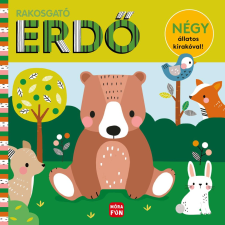 Móra Könyvkiadó Rakosgató - Erdő - Négy állatos kirakóval gyermek- és ifjúsági könyv