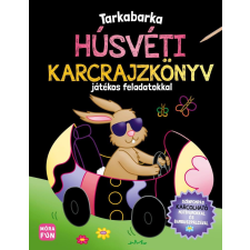 Móra Könyvkiadó Tarkabarka húsvéti karcrajzkönyv - játékos feladatokkal gyermek- és ifjúsági könyv