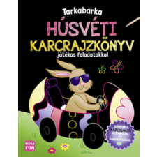 Móra Könyvkiadó Tarkabarka húsvéti karcrajzkönyv - játékos feladatokkal kreatív és készségfejlesztő