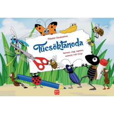 Móra Könyvkiadó Tücsöktanoda - Színezz, vágj, ragassz, számolj 1-től 10-ig! gyermek- és ifjúsági könyv