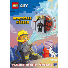 Móra LEGO City - Bevetésre készen - Eldi Hallsson tűzoltó minifigurával gyermek- és ifjúsági könyv